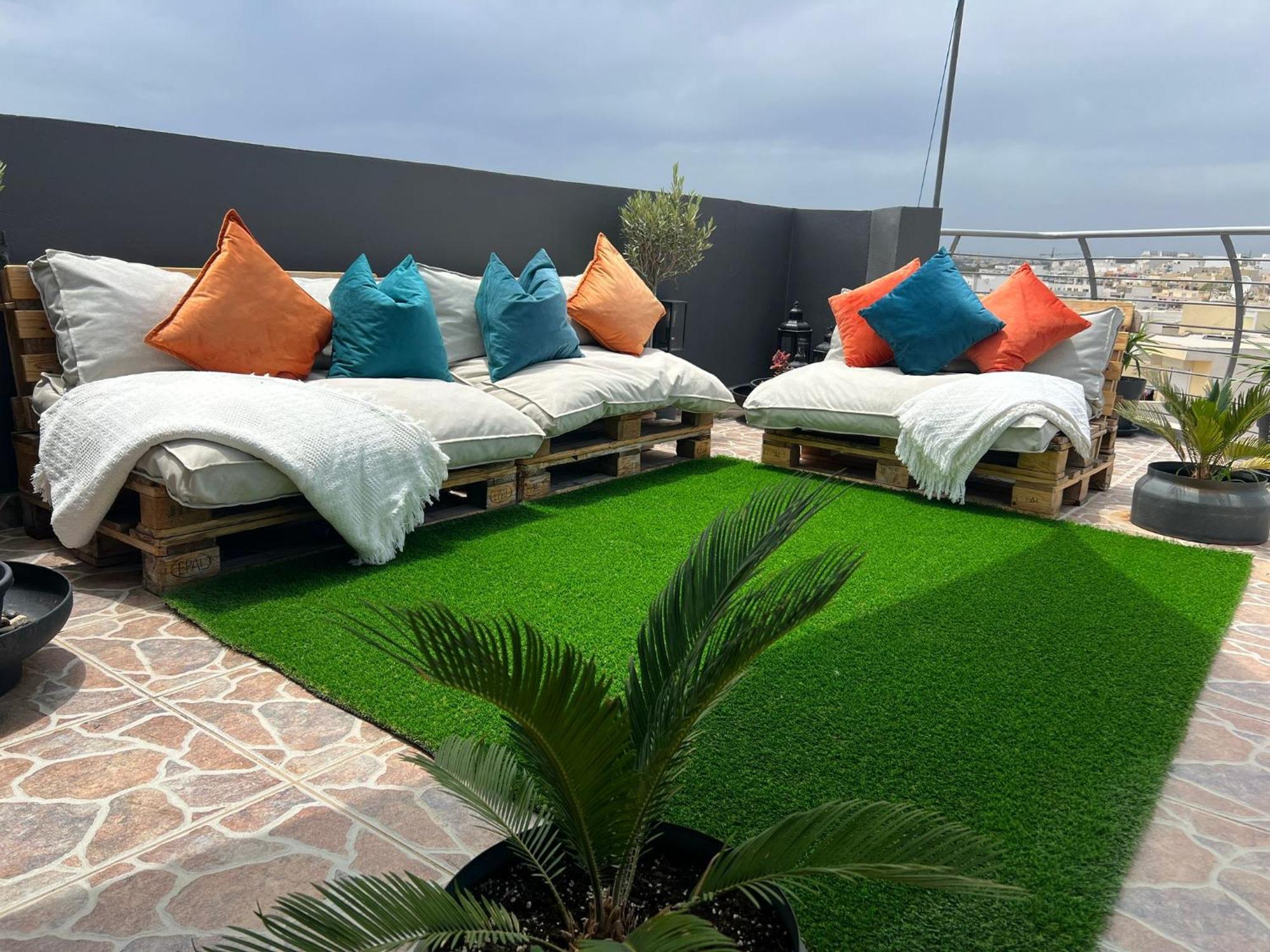 Trendy Seaside Escape 2 Bedroom Penthouse Marsaskala Exterior foto
